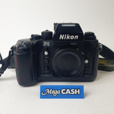 NIKON F4 SLR Film Camera Body Only + Manual